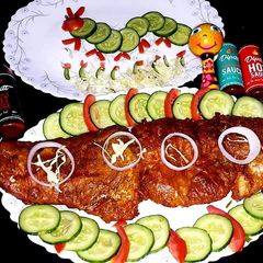 A picture of Lahori fried fish.