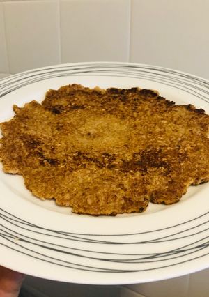 Una foto de Panqueque de manzana y canela (sin huevo)