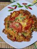 Telur Dadar Tomat Kacang Panjang
