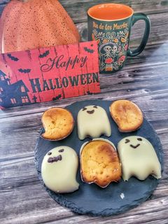 Pumpkin spice madeleine szellemek recept fotĂłja