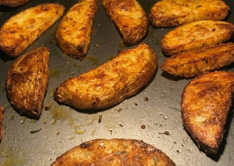 Get Breakfast of Baked Potato Wedges