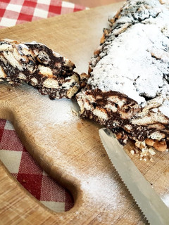 Foto di Salame di cioccolato senza burro e uova