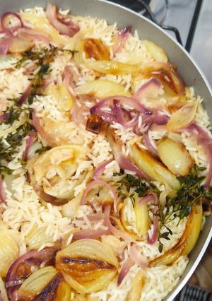 Foto de Arroz de Cebola