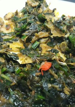 A picture of Fresh Vegetable soup.