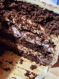 Bizcochuelo de chocolate con almidón de maíz (ideal para rellenar)