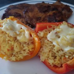 A picture of Stuffed Peppers.
