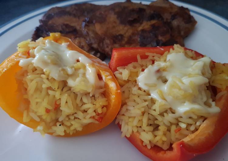 Easiest Way to Make Super Quick Homemade Stuffed Peppers