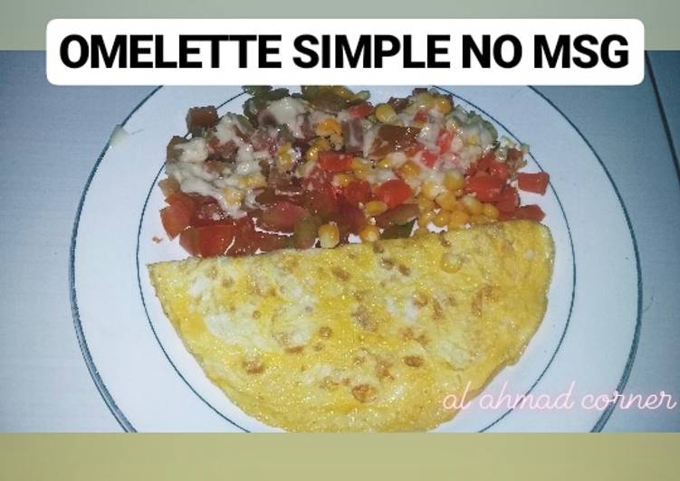 Omelette sehat simpel NO MSG