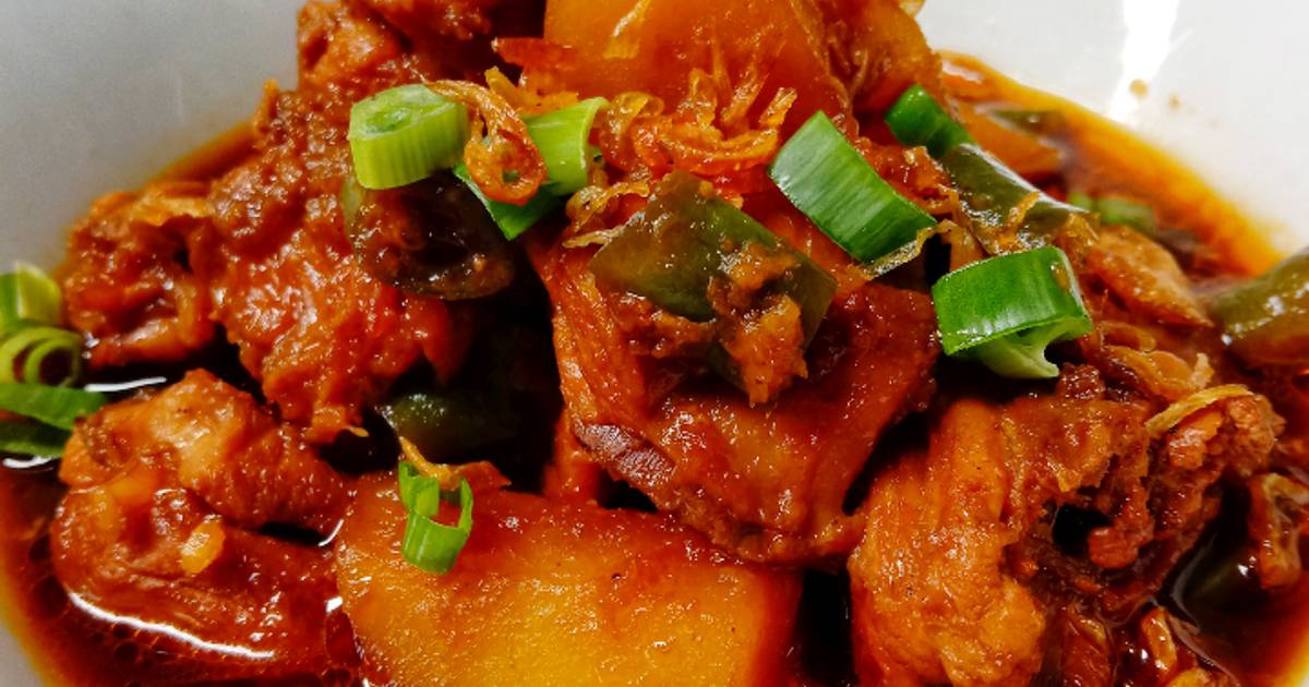 Resep Semur Ayam Kentang Menu Keluarga Mpasi M Oleh Siti