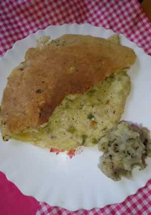 চালের চটা পিঠা রেসিপির প্রধান ছবি