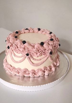 Una foto de Torta de ganache y buttercream paso a paso