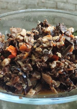 Foto resep Oseng Ontel Atau Oseng Jantung pisang Pedas