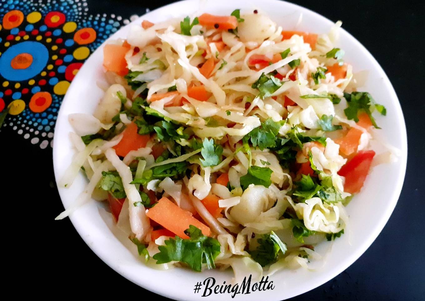 Cabbage-Carrot-Potato Stir-fry