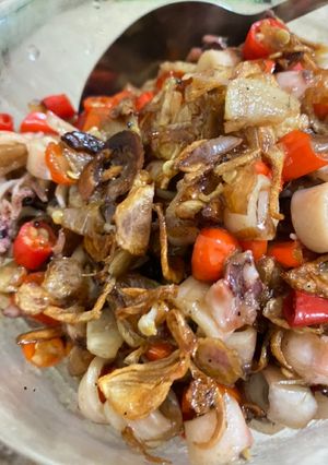 Foto resep Oseng oseng cumi asin