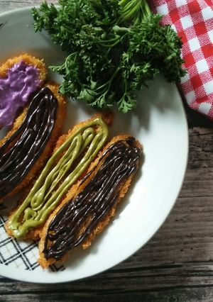 Foto resep Pisang pasir toping glaze