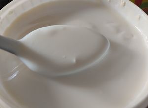 Una foto de Yogur natural sin dulce casero V°3