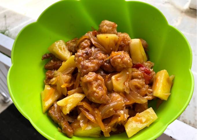 Resep Ayam Goreng Asam Manis, Enak Banget