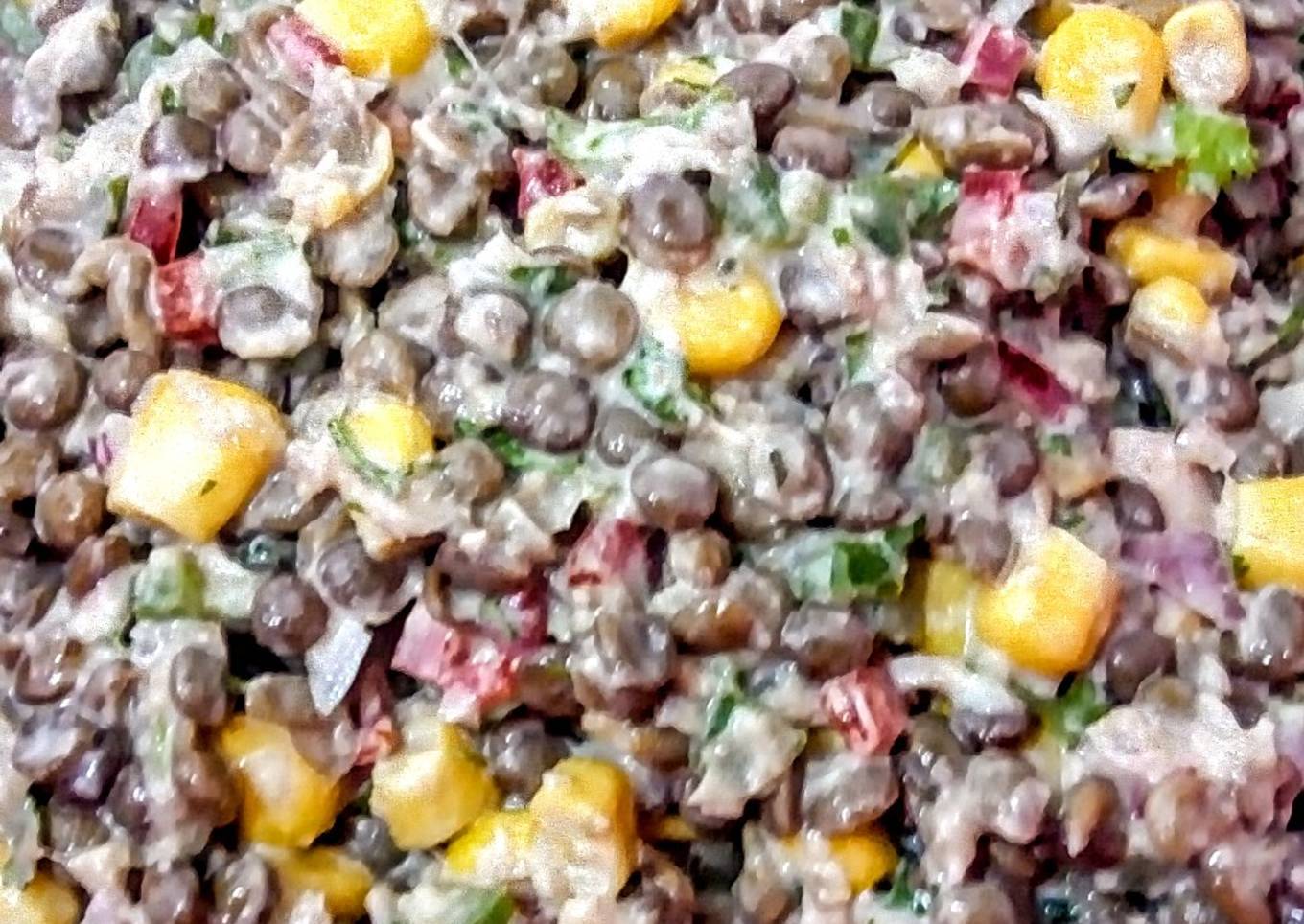 Ceviche de atún con Lentejas Pardinas...!,🎉🎊🎎🎶🎷