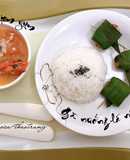 Ăn dặm: gà nướng lá dứa, canh tomyum