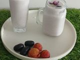 Lychee with Jamun Smoothie