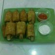 Roti gulung sosis lapis keju mozarella