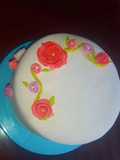 Fondant flower garden