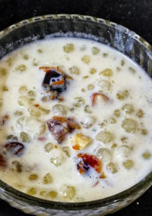 A picture of Sago kheer.