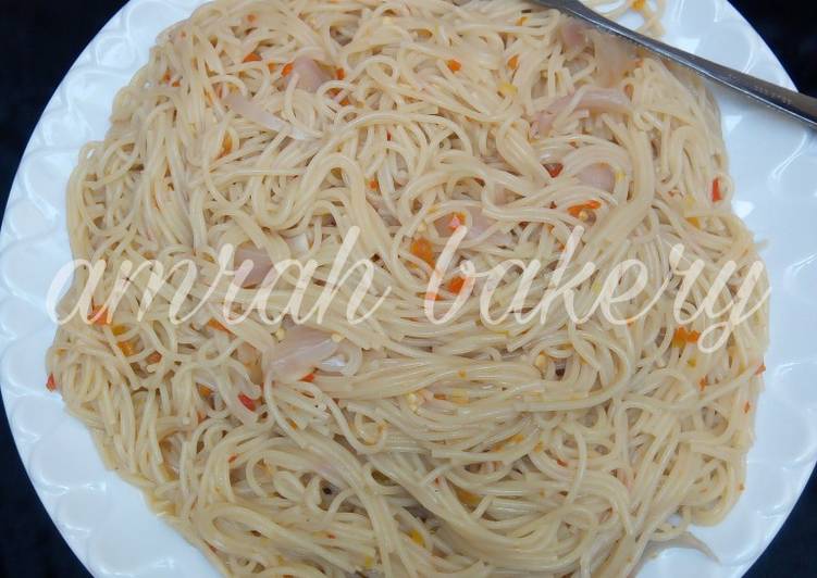Steps to Prepare Perfect My easy spaghetti jollop