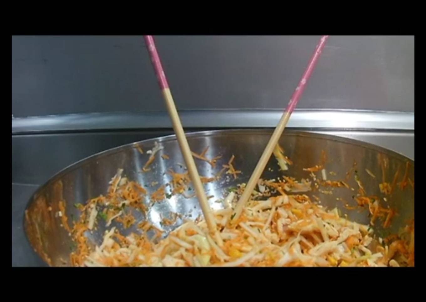 Ensalada toques chinos para dietas de adelgazamiento