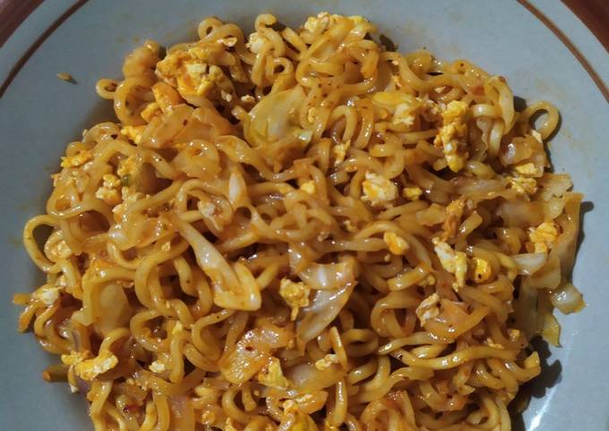 Mie goreng nyemek mudah dan enak