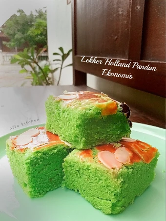 Cara Mudah Menyiapkan Resep LEKKER HOLLAND PANDAN ekonomis yang Sempurna Anti Ribet, Bisa Manjain Lidah