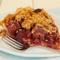 A picture of Papa's Cherry and Mango Crumble.