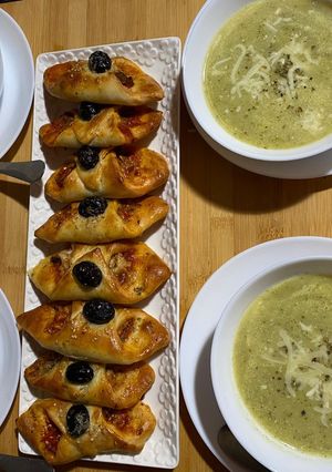 Una foto de Sopa de verduras riquísima rápida