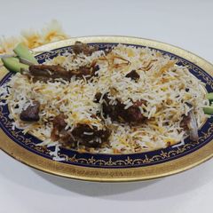 Mutton chops pulao A picture of Mutton chops pulao.