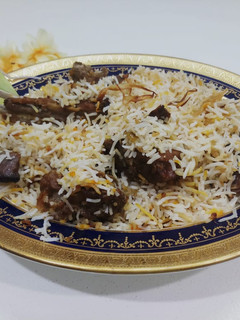 A picture of Mutton chops pulao.