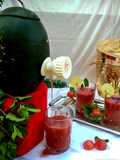 Watermelon mint cooler