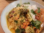 A picture of chard curry