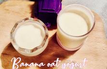 Sữa chua yến mạch chuối (Banana oat yogurt)