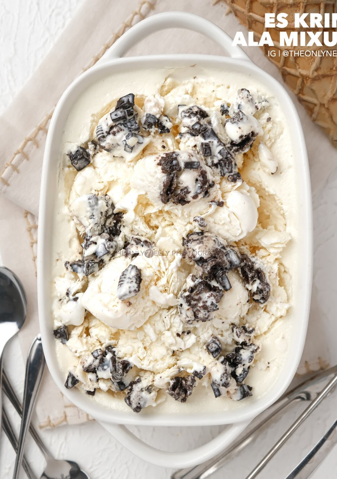 Foto resep Es Krim Oreo Homemade | Ice Cream Homemade ala Mixue