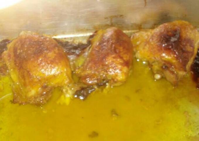 Easy and Delicious Baked Honey Mustard Chicken Thighs