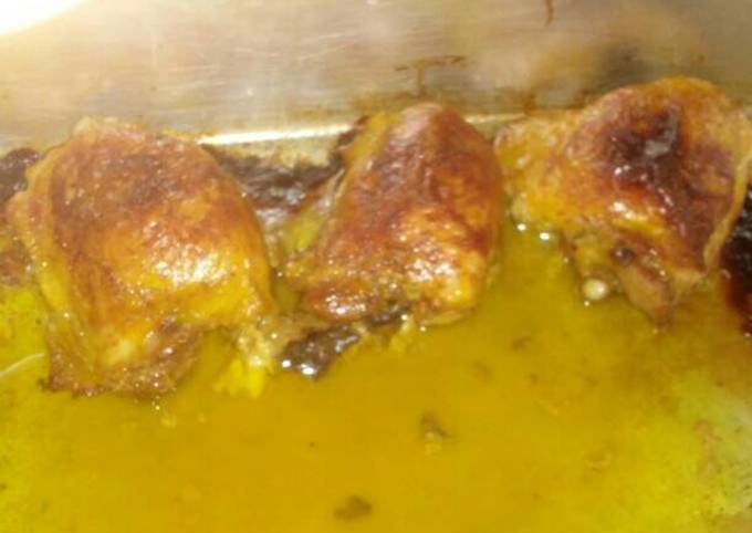 Step-by-Step Guide to Make Any-night-of-the-week Easy and Delicious Baked Honey Mustard Chicken Thighs