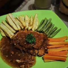 รูปของ Chicken steak