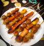 Resep 328. Sate Sosis Bakso Bakar (BBQ Ekonomis), Lezat Sekali