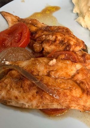 Una foto de Pescado al horno