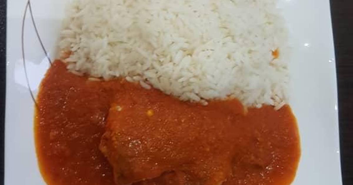 Rice and stew Recipe by Bunmi Cookpad