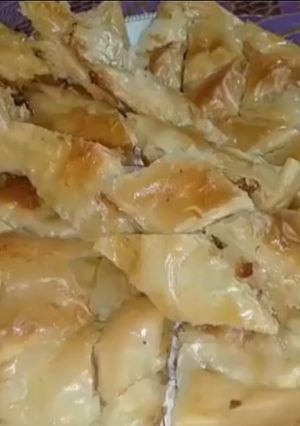 صورة لوصفة جلاش بالبسبوسه 😋