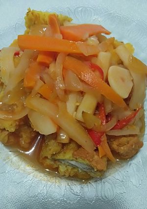 Foto resep Koloke asam maanis