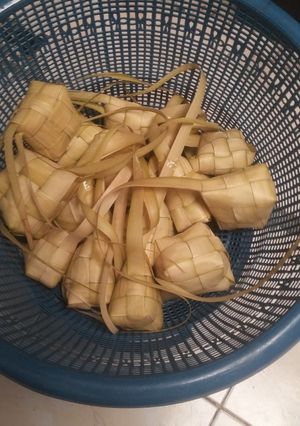 Foto resep Ketupat irit gas😊