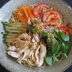 A picture of Ramen Salad.