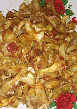 Foto resep Sambel nangka muda